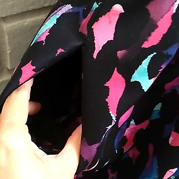 Apt 9 Multicolor Cut Out Detail Sleeveless Dress. Size Large. - Picture 8 of 10